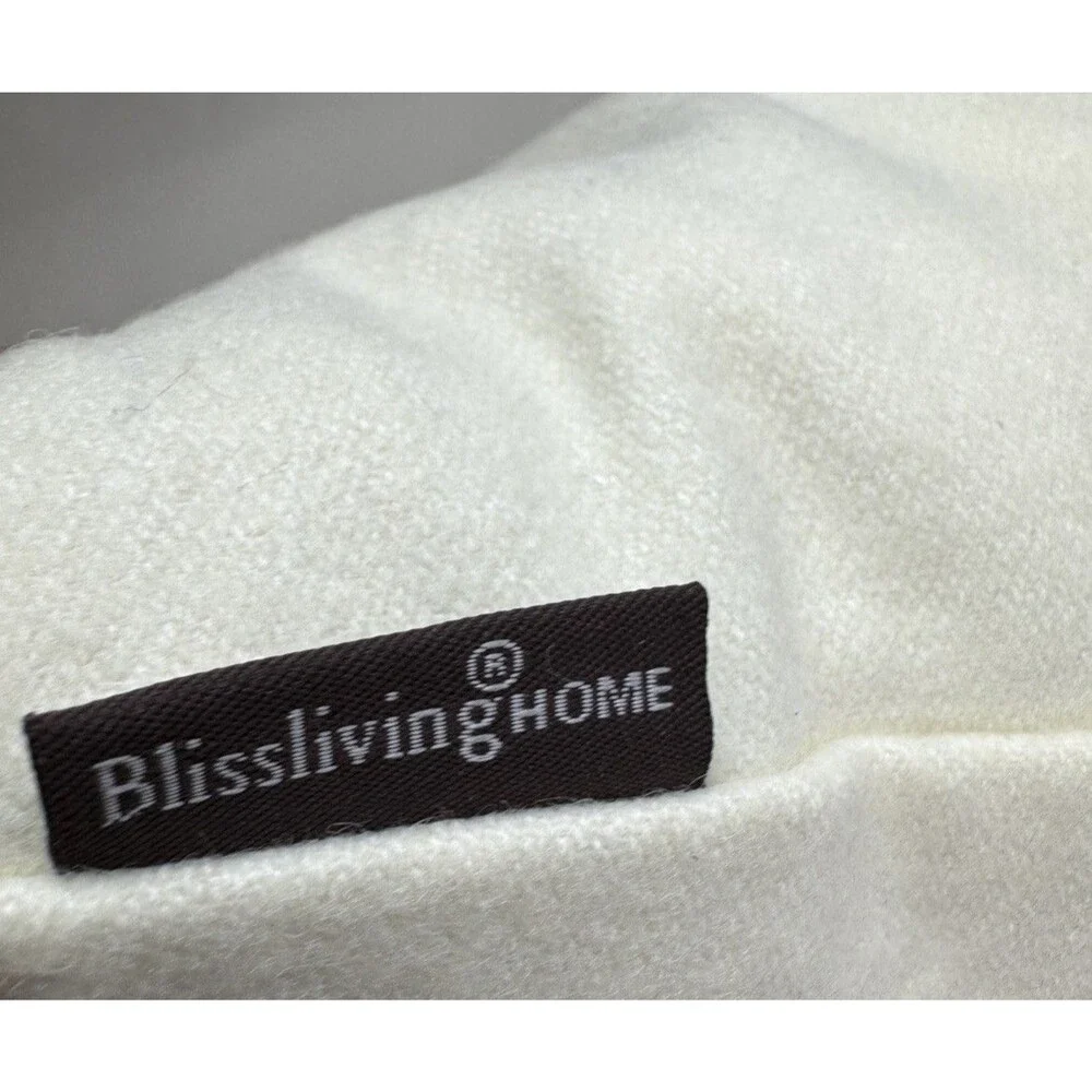 Blissliving Home ‘The Jenna’ Cashmere Blend Feather Filled 18” Decorative Pillow